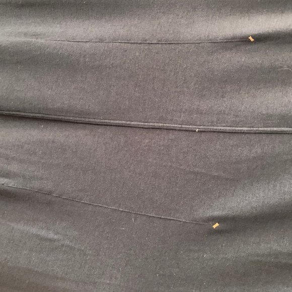 Doublestacked Turtleneck dress in Navy - Picture 3 of 3